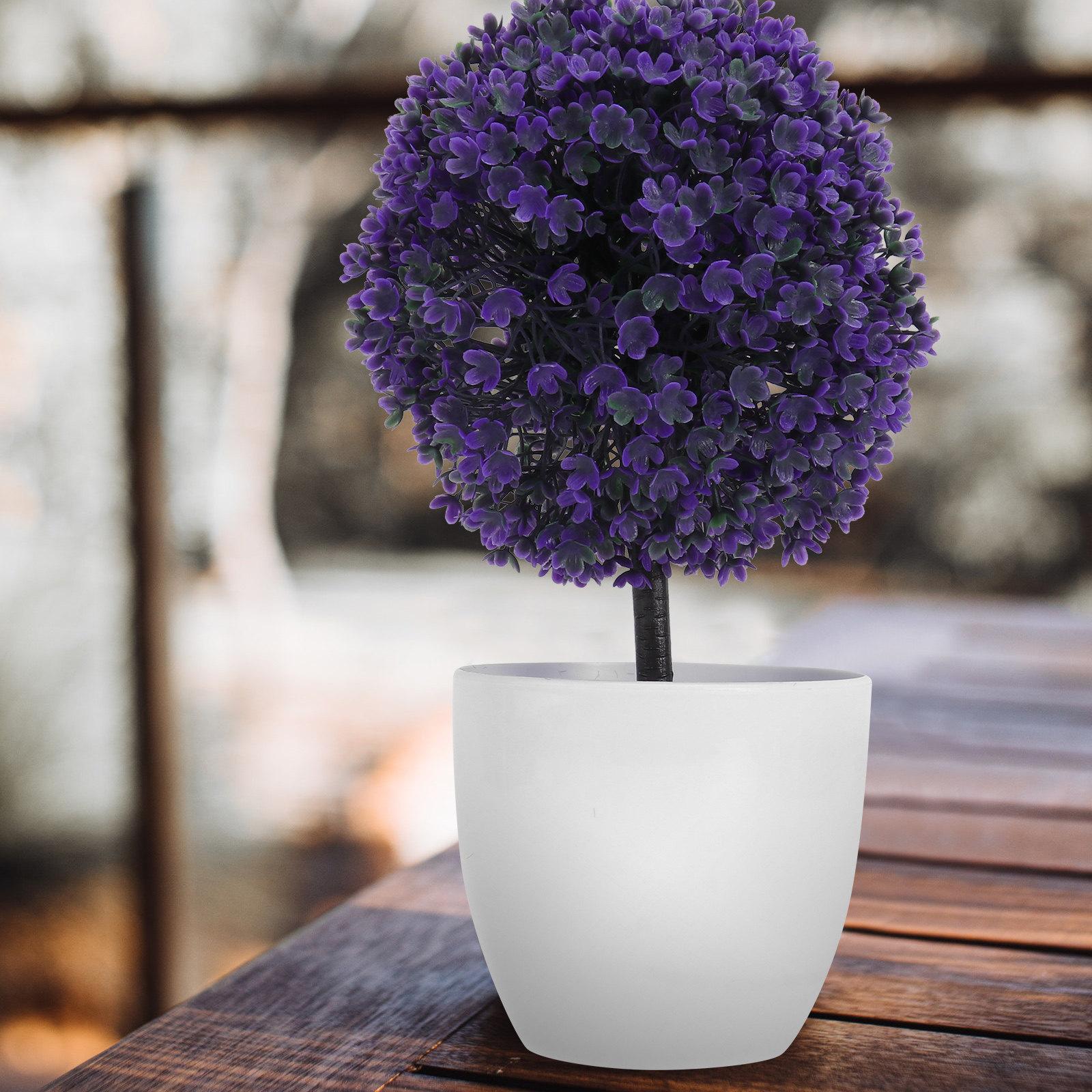 

Artificial Plants Ball Yellow Plastic Leaf Simulated Plant Decorative Bonsai for Home Office Coffee Table Relaxation Small 25X12X12CM