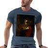 Rembrandt HarUnisexszoon van Rijn Alessandro Magno (Unisex in Armatura)  T-shirt Resistente agli Odori a Maniche Corte
