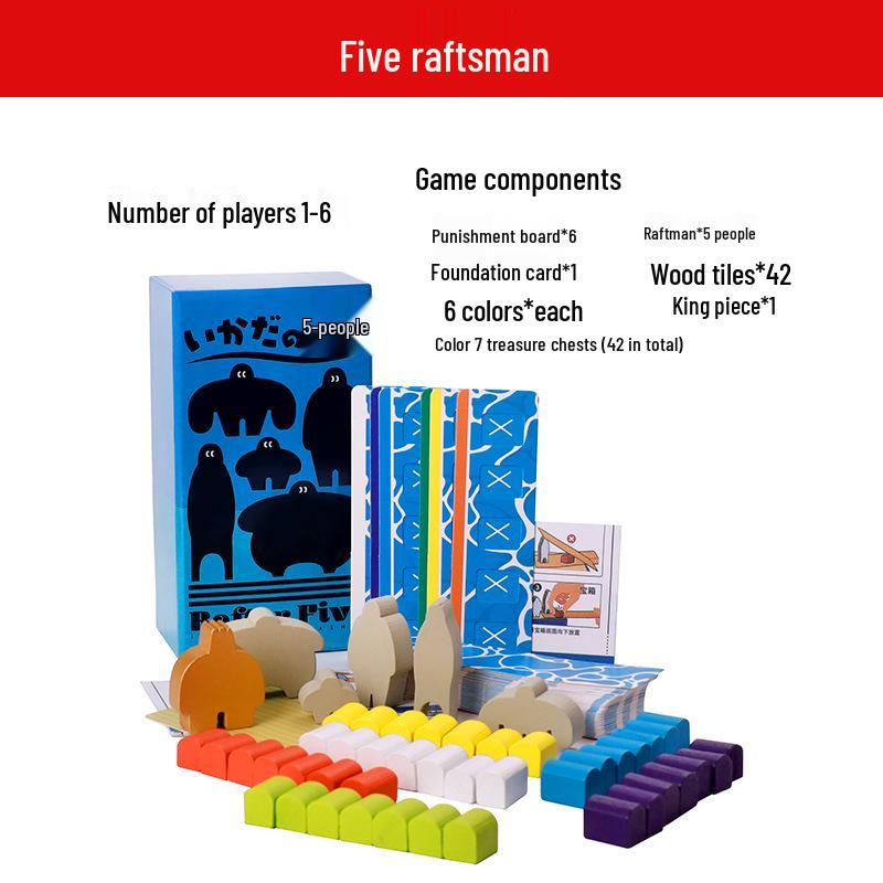 Двуязычная вечеринка «Стропила Пять»: Oink Games Маленькая коробка, 1-6 игроков