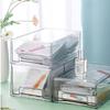 Fresh Keeping Refrigerator Storage Box Stackable Cosmetic Display Case  for Kitchen