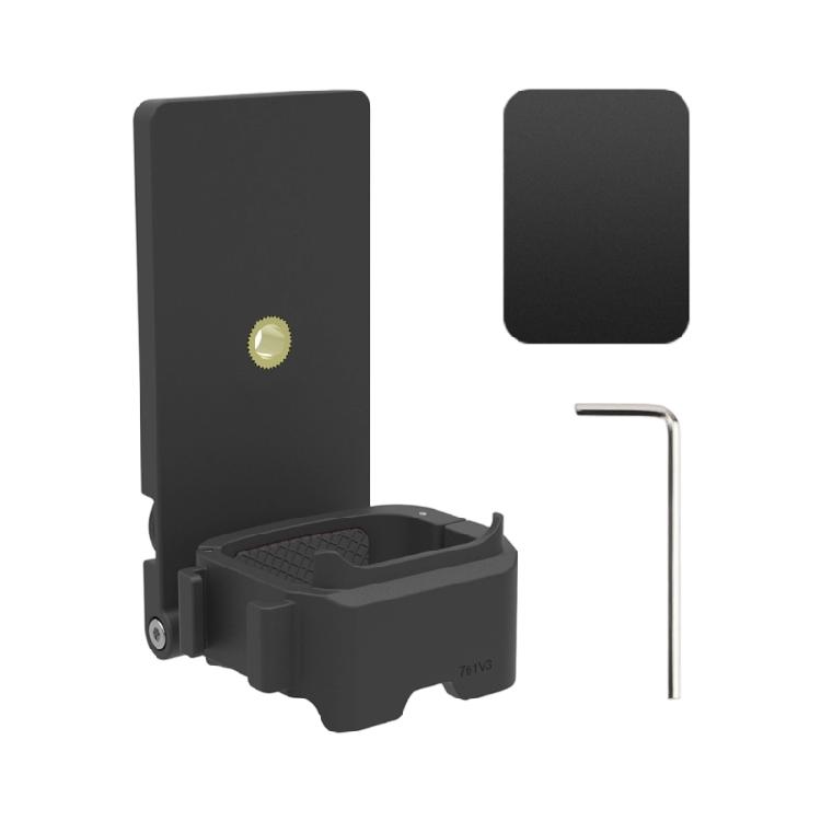 

Magnetic Camera Mount Offering Angle Adjustment Cold Shoe Integration Ruggeds Lightweight Build Quality for Pocket3