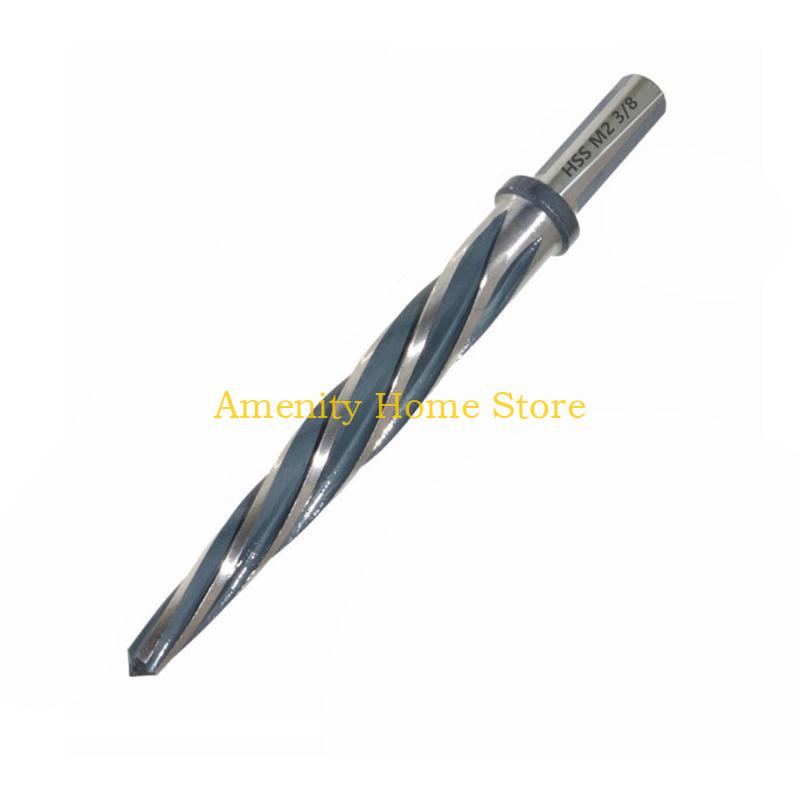 F26C Bridge Reamer Drill Reamer Tool Set for Metal HSS Car Reamer Tapered Alignment Reamer Drill Bit Chucking Tool