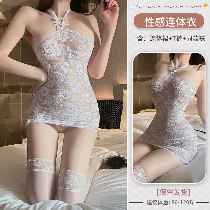 Sex underwear perspective transparent sexy short skirt nightdress set pure lust sex underwear free
