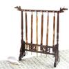 Wood Brush Holder Sumi Hanger Stand Shelf 12pins
