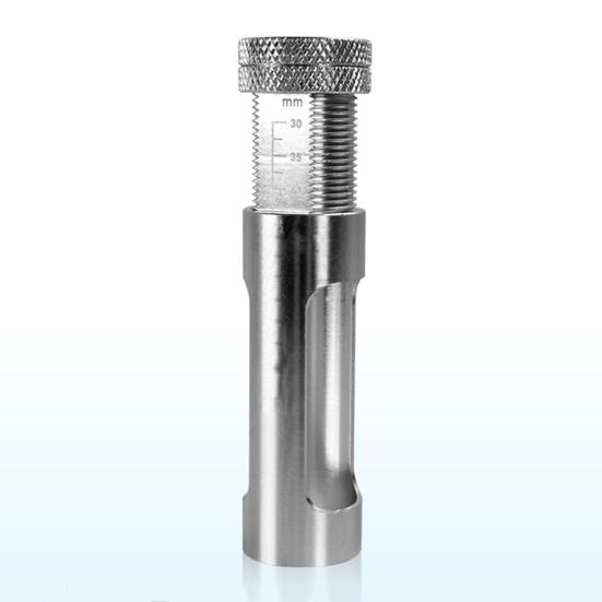 Adjustable Golf Tee Height Setter 20-40mm Aluminum Alloy Tee Height Elevator Tool for Consistent Swings Training Accessories