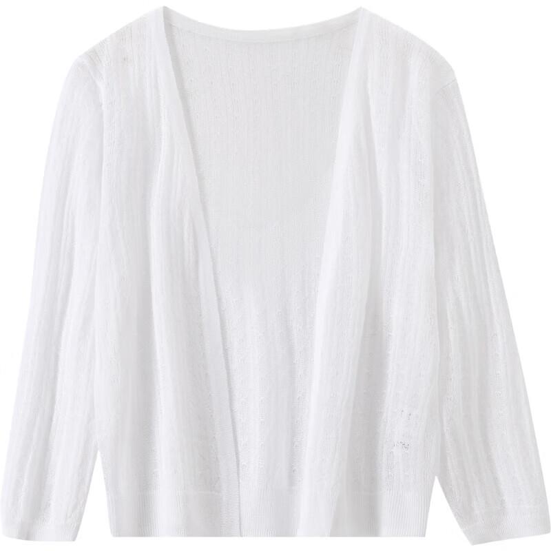 Cardigan in Maglia Sottile da Donna Estivo con Scollo a V