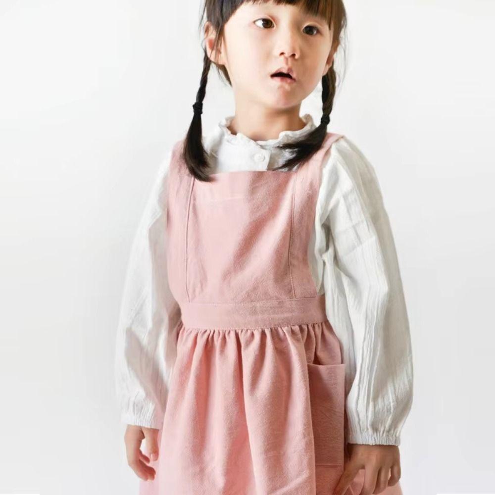 Adult/Children Kitchen Cooking Apron Minimalist Gardening Work Uniform  Florist Work