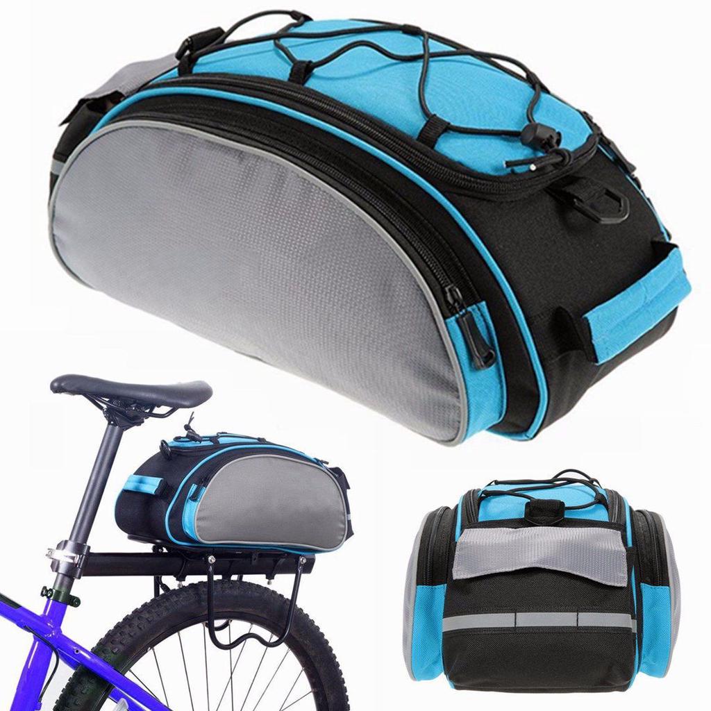 Premium High-capacity Bicycle Bike Pannier Saddle Rack Rear Seat Bags For Versatile Use