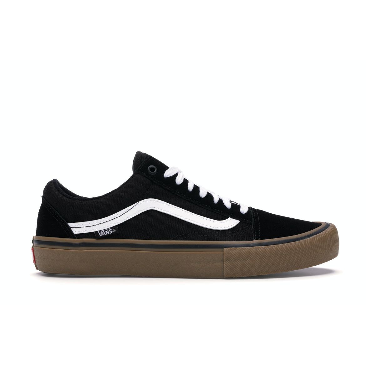 

Черные кроссовки унисекс Vans Old Skool Pro Medium-White Gum VN000ZD4BW9