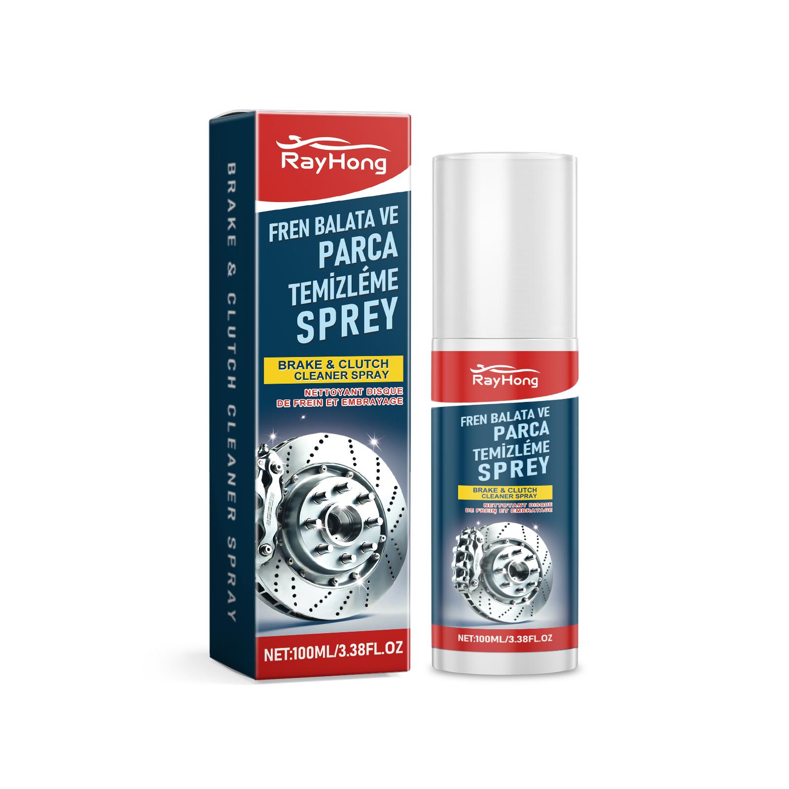 100ml Car Brake Cleaner Iron Remover Wheel Cleaner Brake Cleaner Spray Reduces Brake Noises Polishing And Maintenance Cleaner