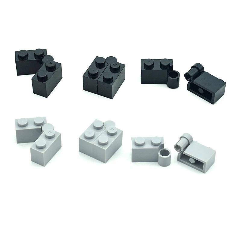 Blocchi da Costruzione Compatibili 21712 44728 3956 99207 36841 36840 99781 99780 Pannello a Parete per Cambio Edificio Staffa Connettori Angolari Giocattoli