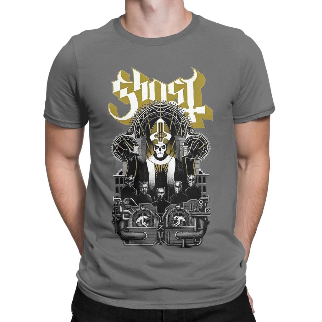Ghost Rock 2025 Tour New Arrival T Shirt for Men Women  Pure Cotton  Tee Shirt Clothing