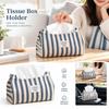 Fabric Tissue Storage Holder Dust Protection Facial Towel Bag Facial Tissue Bag  Bedroom