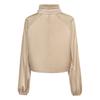 Adidas Soft Lux Lightweight Woven Upf50+ Short Zip Loose Long Sleeve Sun Protection Top Women tops KX0219