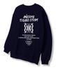 TI.GLAKE Big Logo Story Sweatshirt Navy [Fleece Lining]