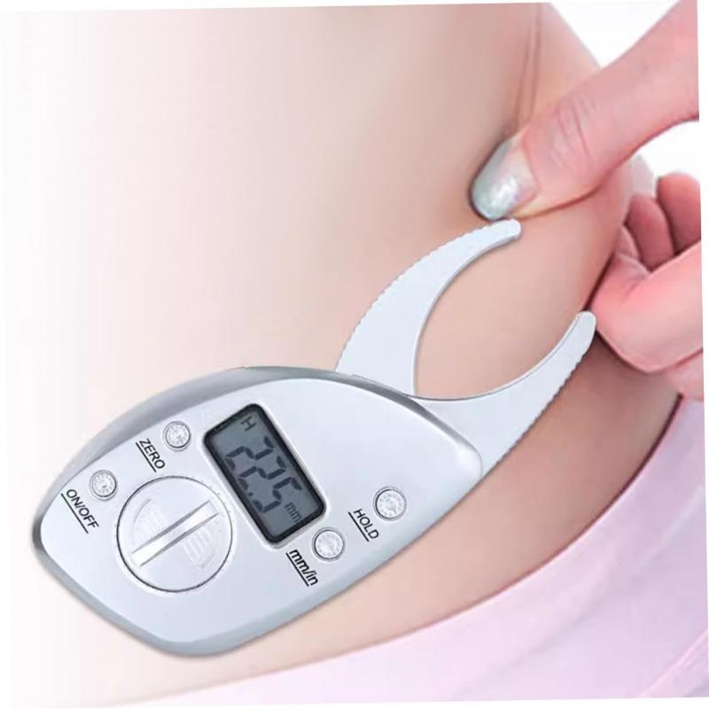 Digital Body Fat Caliper with LCD Display — Accurate Skfold Measure for Home & Fitness Use