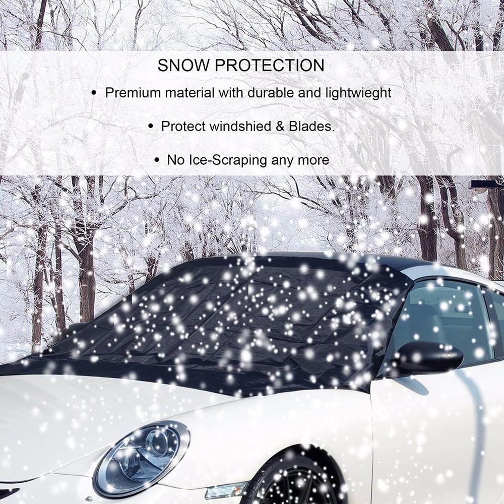 2~5PCS Magnetic Car Front Windscreen Cover Automobile Sunshade Cover Car Windshield Snow Sun Shade Waterproof Car Cover