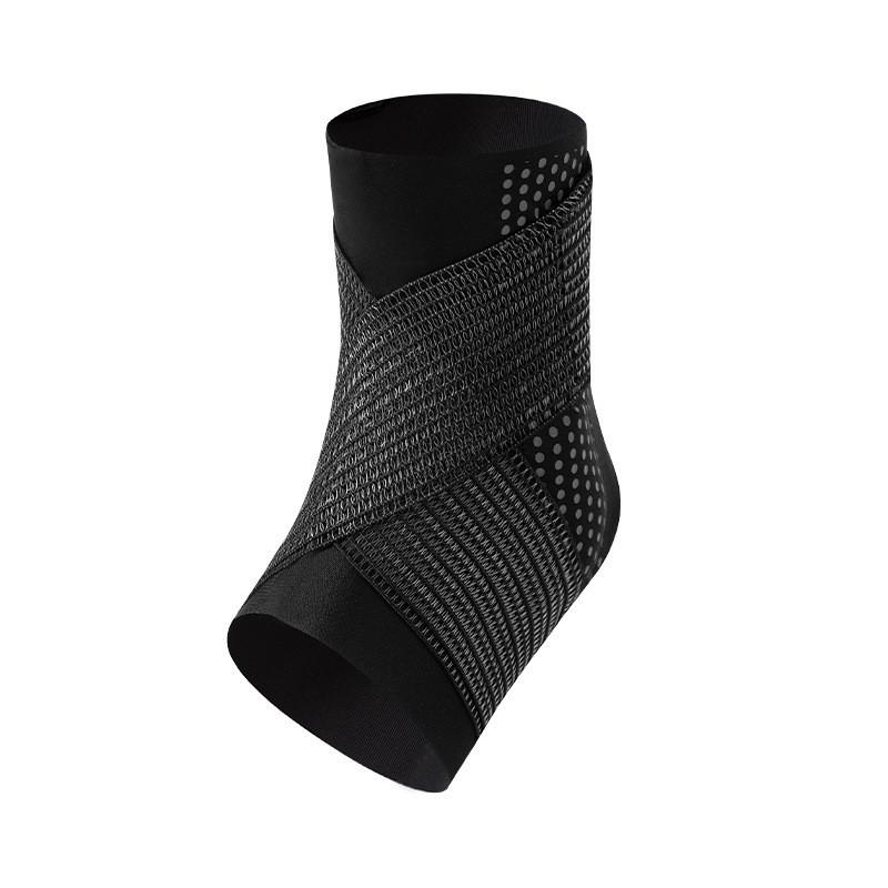 

Anti-sprained Ankle Sprain Sports Protective Gear Strap Compression Protection Fixation Black upgraded silicone strap model