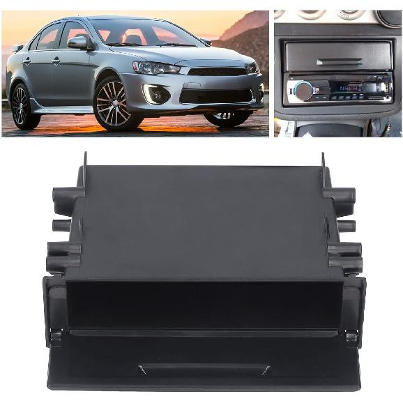 Single Din Radio Mount, Car Stereo Storage Box Stereo Installation Kit Stereo Install Kit Single DIN Car CD Player Radio Stereo Dash Trim Pocket Box