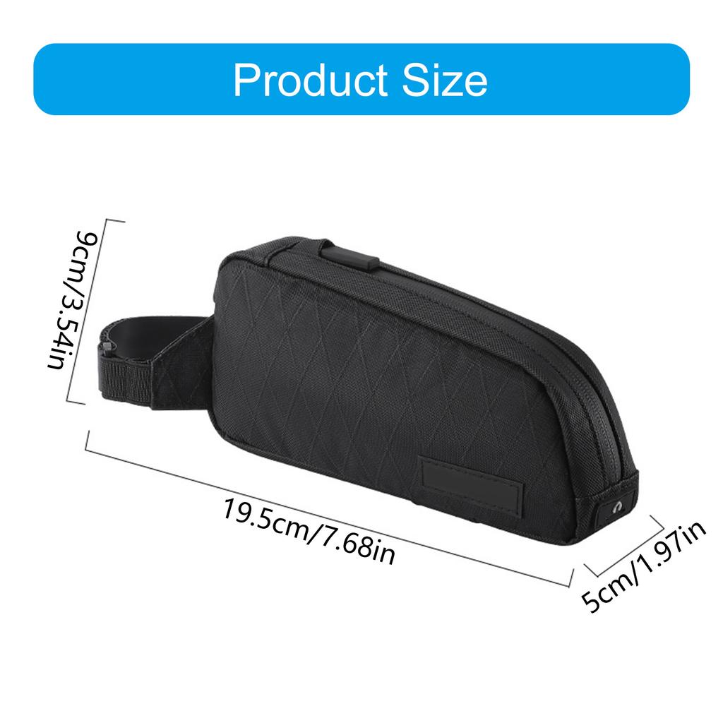 Bicycles Frame Water Proof Bicycles Top Tube Bag Front Tube Bag Frame Pouches Large Capacity Cycling Bag for Bicycles