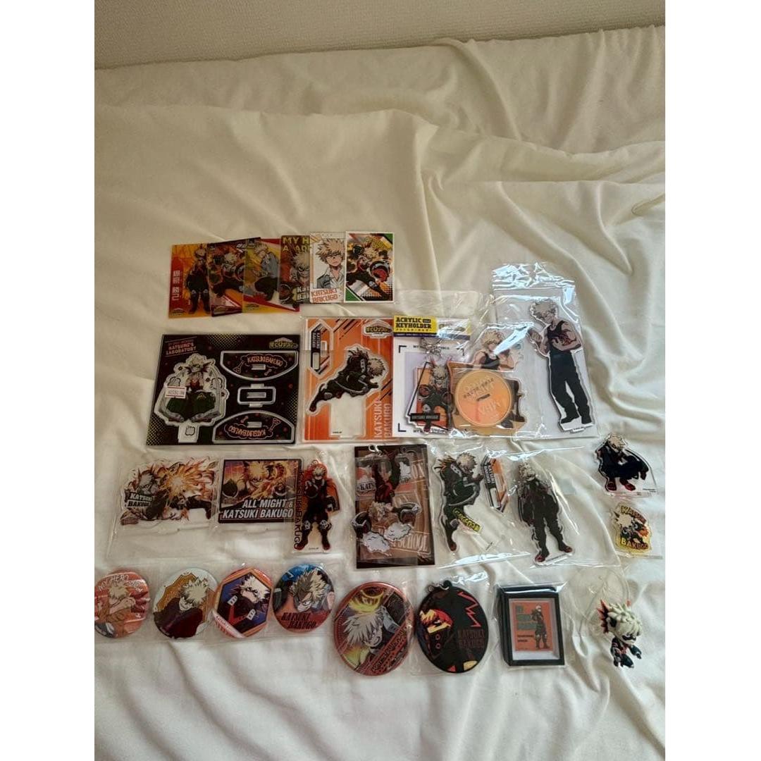 Used Heroaka Katsuki Bakugou Bulk Sale Acsta Ackey Can Badge Card