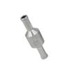 6-12mm Non-return Valve Chrome One-way Non-return Check Valve Auminium Fuel Water Gas Air Vacuum 6mm/8mm/10mm/12mm