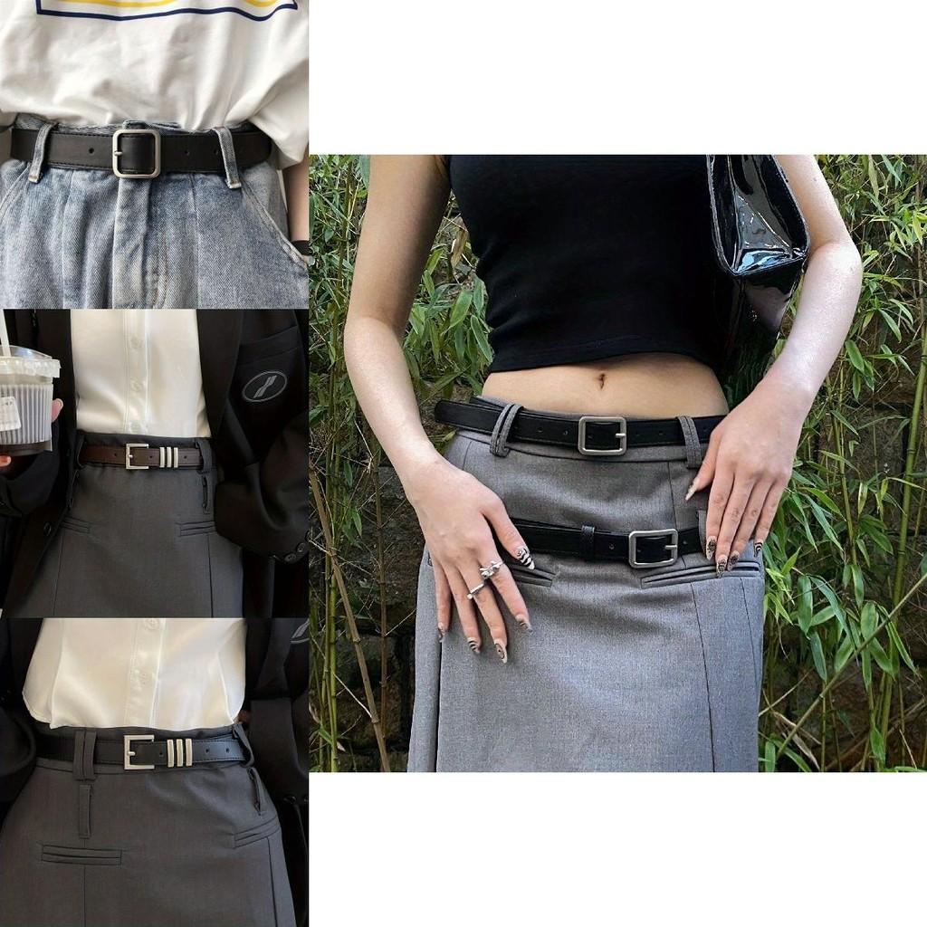 Style Versatile Korean Womens Belt With Elegant Metal Accents For Outfit Any
