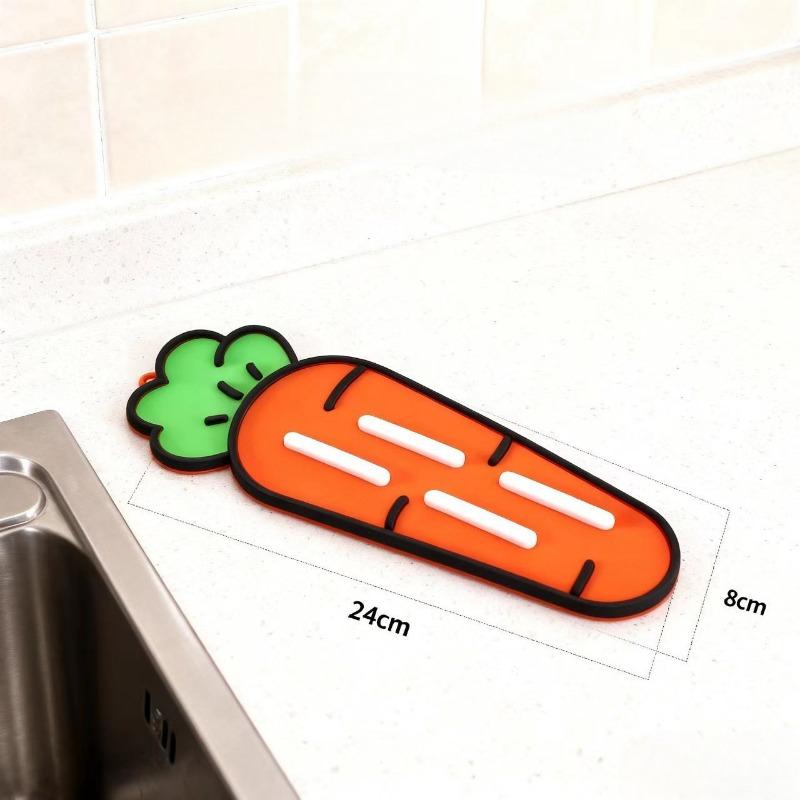 

Мультяшная столешница, Плита, Крышка для кастрюли, Подставка для хранения, Противоскользящая подставка, Бытовое устройство для размещения, Лопатка, Разделочная доска оранжевый