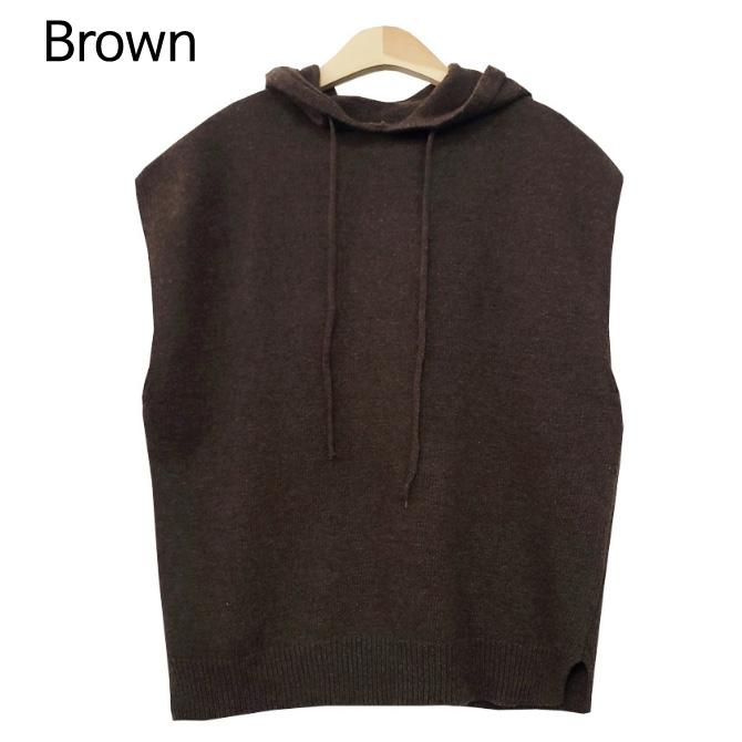 Vestă pentru femei cu hanorac aspect casual Korea fashion