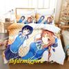3d Print Anime D-Frag! Bedding Set Duvet Cover Comforter Bed Set Quilt Cover Pillowcase King Queen Twin Size Boys Girls Adult