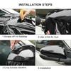 Ultra Gloss PET Piano Black Vinyl Wrap Film Sticker Auto Decoration Accessories Glossy Black Self Adhesive Vinyl Bubble Air Free