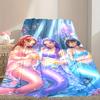 1pc Digital Print Nap Blanket, Kpop Demon Hunters Blanket for Home Use, All Season Warmth, Christmas and Valentine's Day Gift Blanket