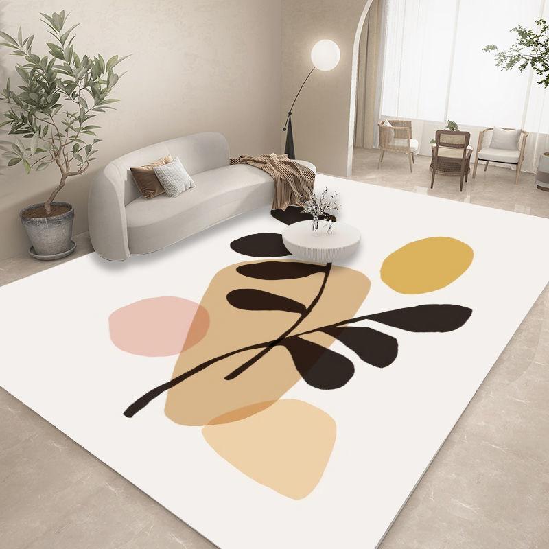 Living Room Carpet Simple Small Red Book Entry Splicing Sofa Coffee Table Blanket Bedroom Room Full Bed Side Resistant To Dirt