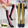 Calcetines Divertidos de Pata de Pollo Algodón Hombres Mujeres Cosplay Estampado de Pata de Dibujos Animados 3D Calcetines Hasta la Rodilla Calcetines de Moda Tendencia