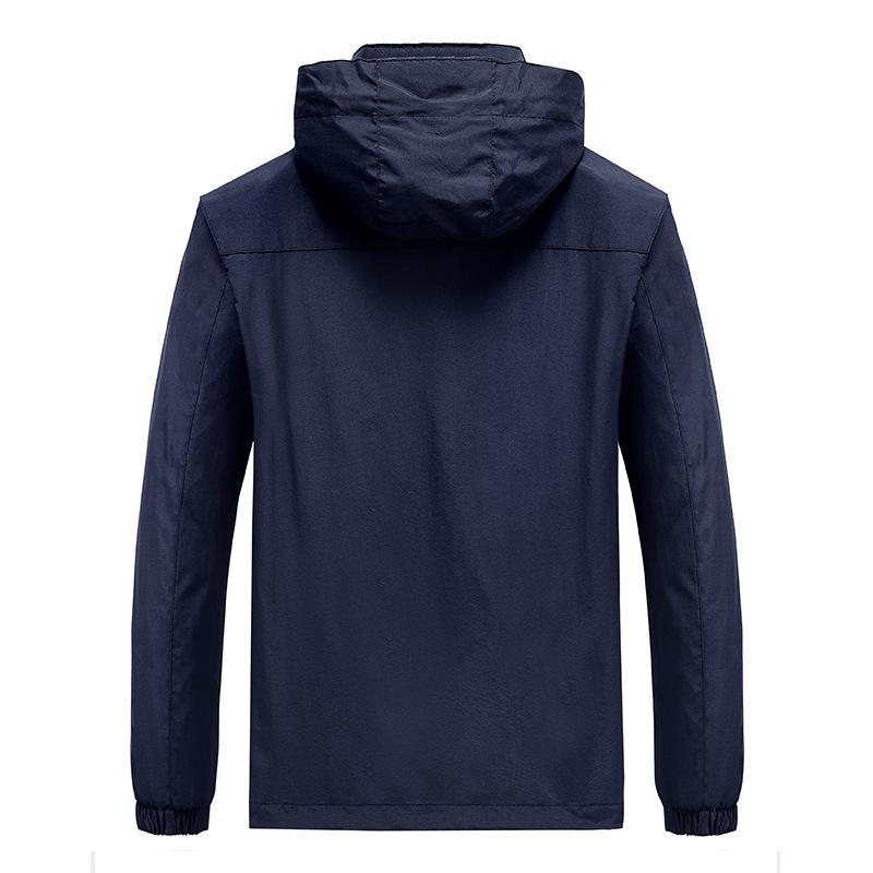 Charge Quick Drying Men's Large Size Casual Outdoor Sportswear Men's Jacket Spring and Autumn Hooded Jacket Men's Clothing