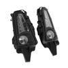 2 Stück LED Tagfahrlicht Blinker Halogen Nebelscheinwerfer Weiß Gelbes Licht Ersatz für Hiace Commuter GL H300 19-20
