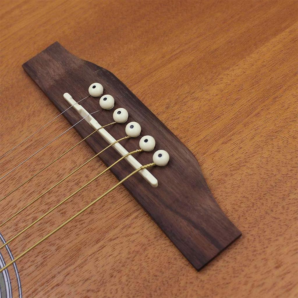 3 Full Sets of Acoustic Guitar Strings with 1 Guitar Capo, 1 Guitar Stringing Tool and 10 Guitar Picks