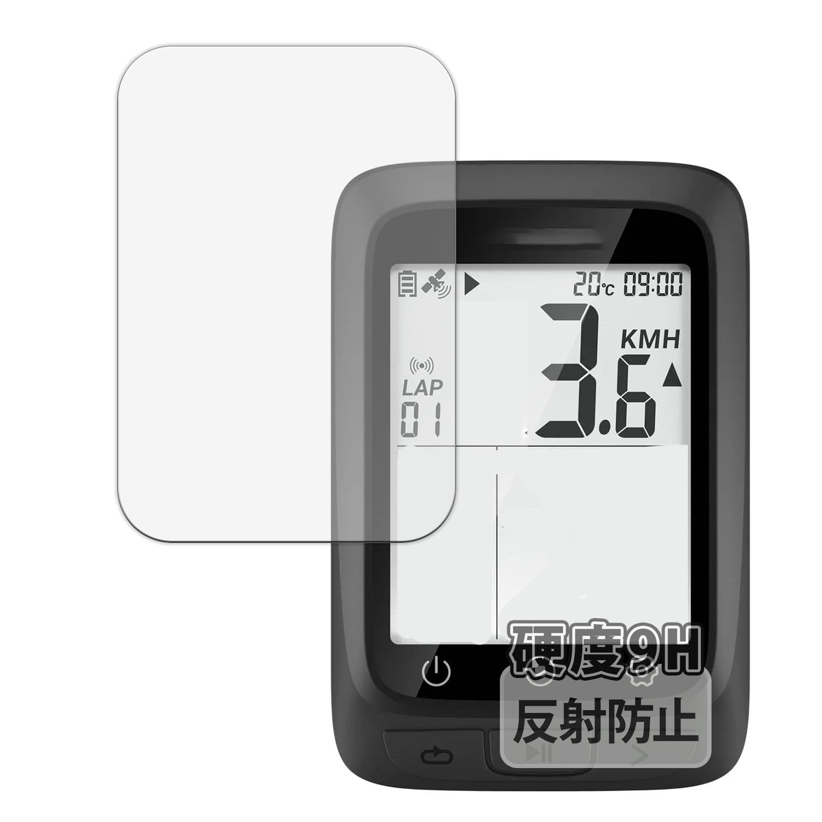 

COOSPO BC107 Screen Fiber Glass Made in Japan Kayo&Karin Protector, Ultra-Thin Film, Anti-Reflective,