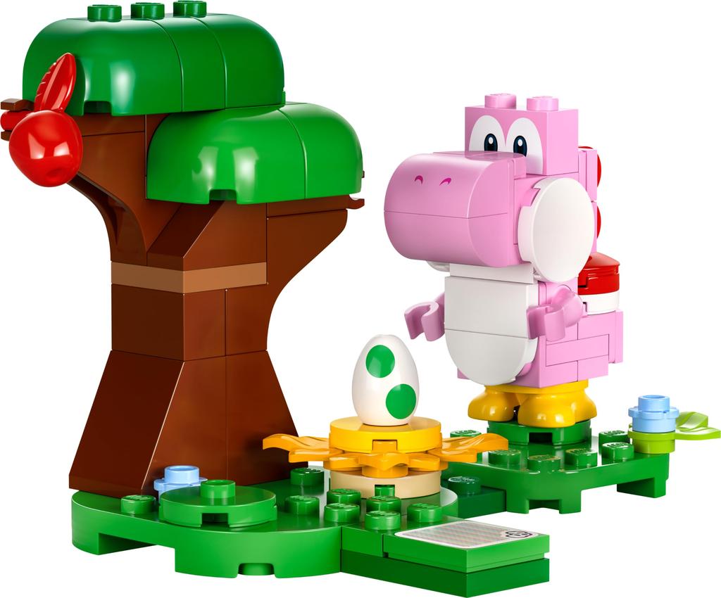 LEGO Super Mario In the Forest Yoshi and Egg Toy Present Birthday Block Educational Christmas Children 6 Years Mario Goods Game 71428