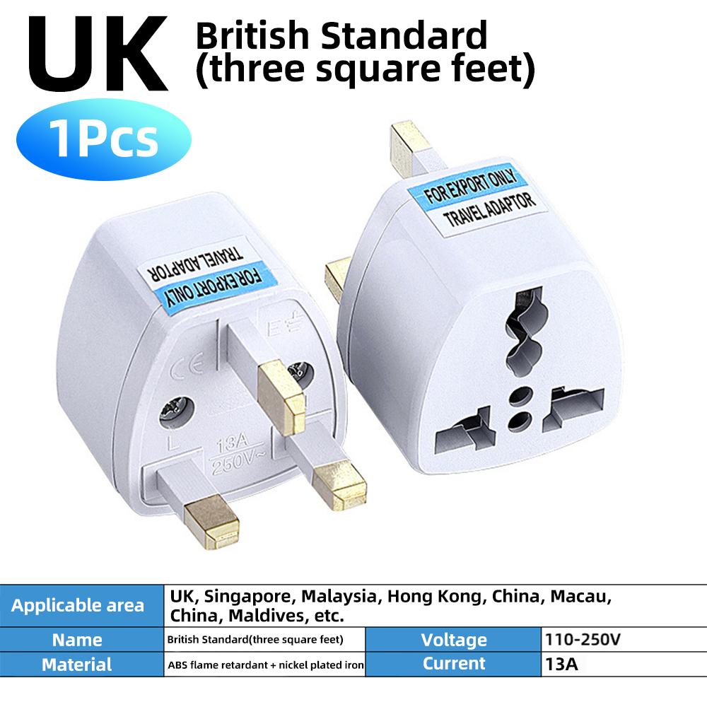 Fonken Global Standard Travel Power Adapter EU/US/UK/AU/GER/South Africa Socket Electrical Universal Plug Converter Power Charger