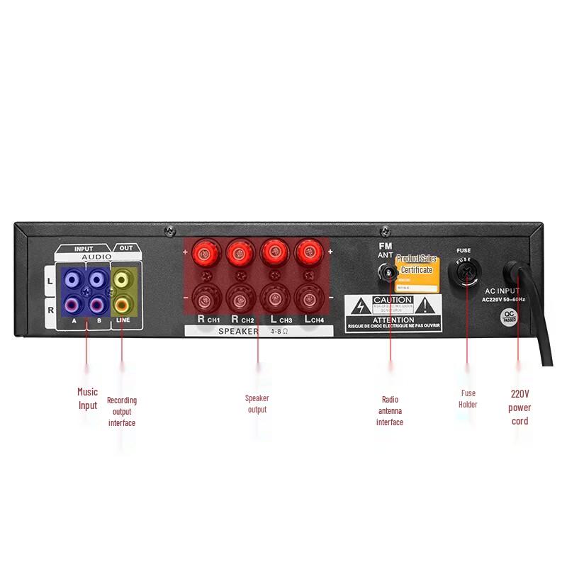 LINGSHENG Conference Audio System Wall-Mounted Speaker Set (CN version)