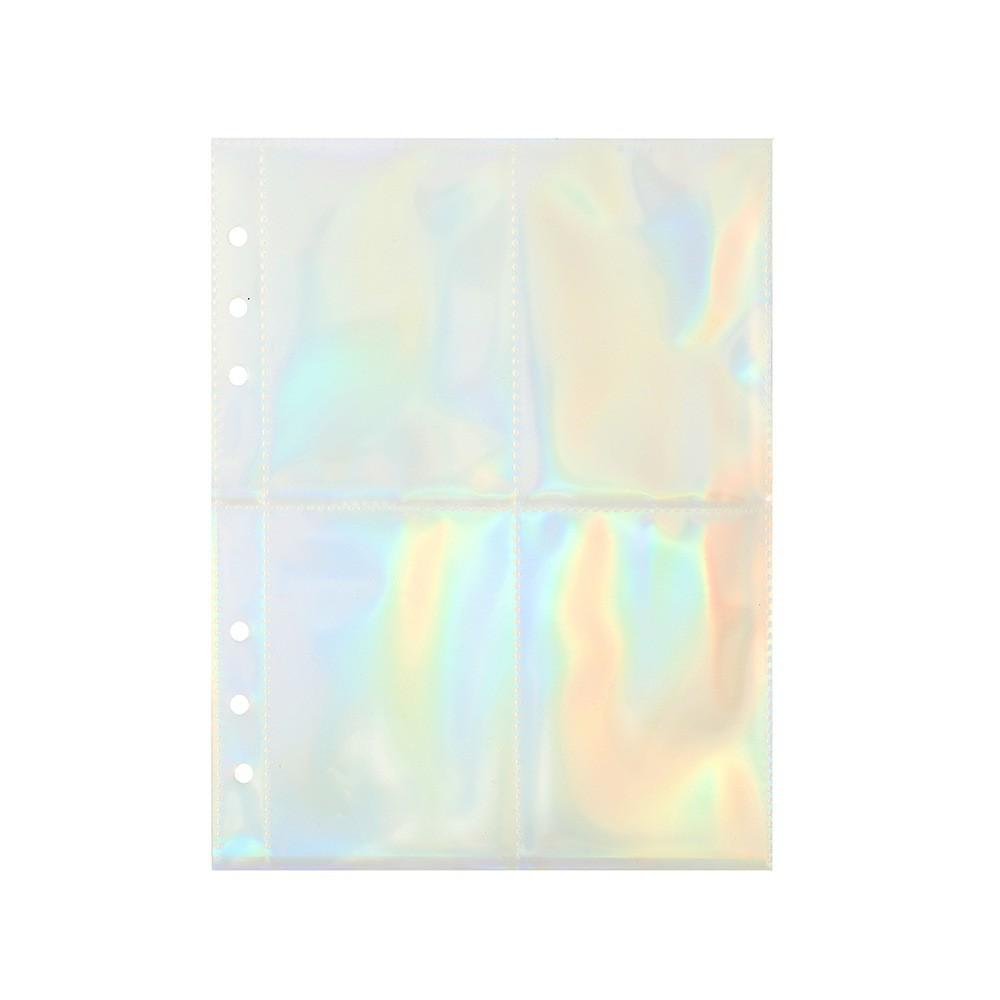 Korean Style Plaid A5 Loose-Leaf Photo Album - Cute, Hard Shell, Three-Inch Card Storage for Star-Chasing Fans