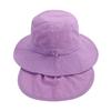 Kids Bucket Hats for Boys Girls UV Sun Protection Beach Caps with Neck Flap Play Hat 12 Colors Available Sizes 2-5 Years Old