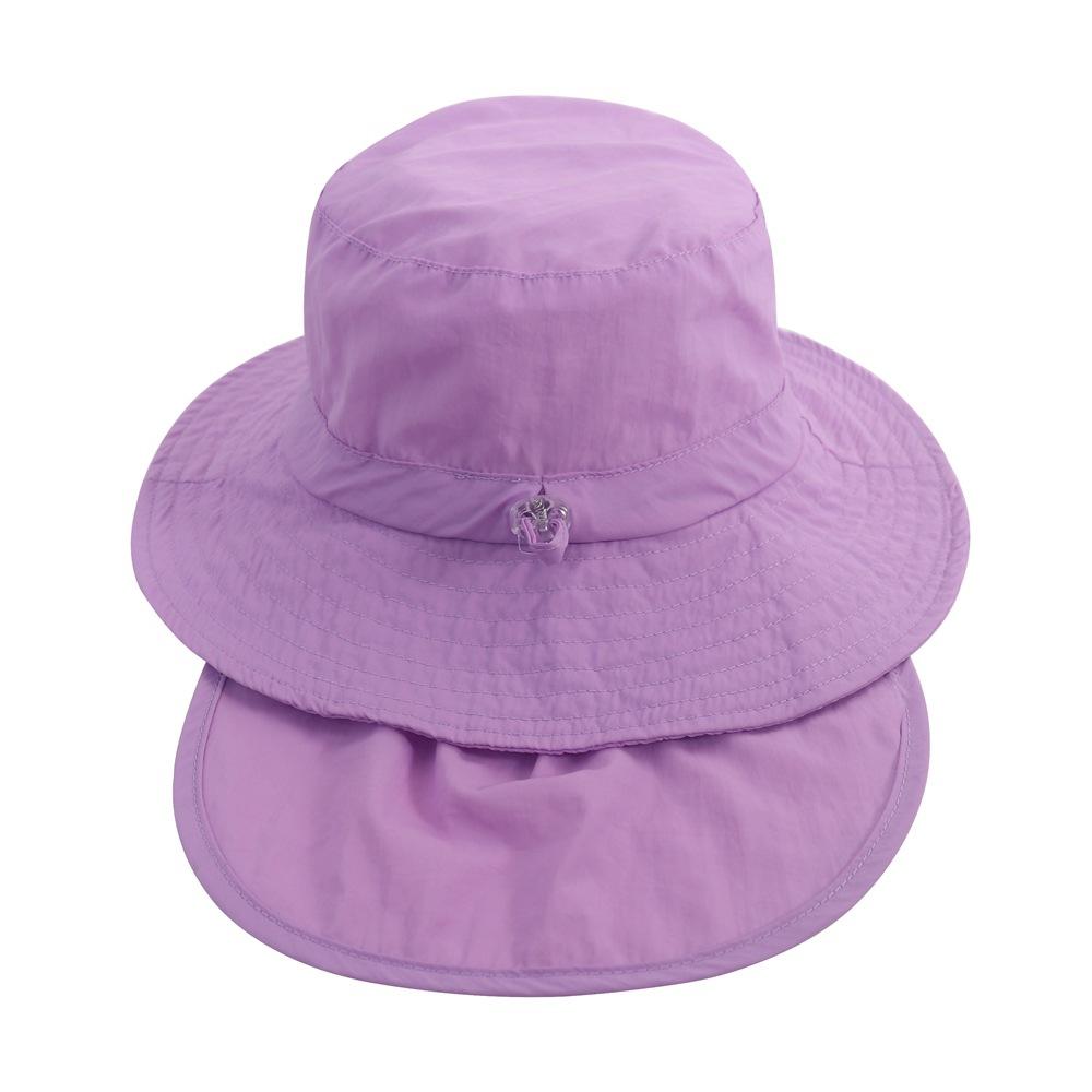 Kids Bucket Hats for Boys Girls UV Sun Protection Beach Caps with Neck Flap Play Hat 12 Colors Available Sizes 2-5 Years Old