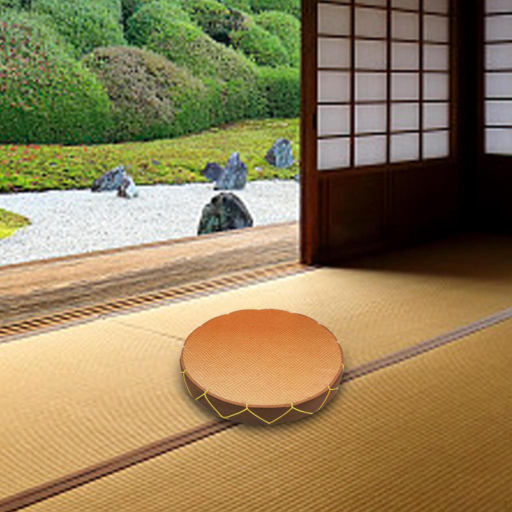 Portable Seat Cushion Thick 38cm Floor Padded Comfortable Chair Tatami for Home Decor Living