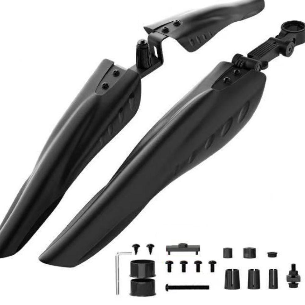 3‑part Bike Mudguard Set Ajustable Bike Fenders for 24/26/27.5 Inch Wheels for MTB and Road Bikes
