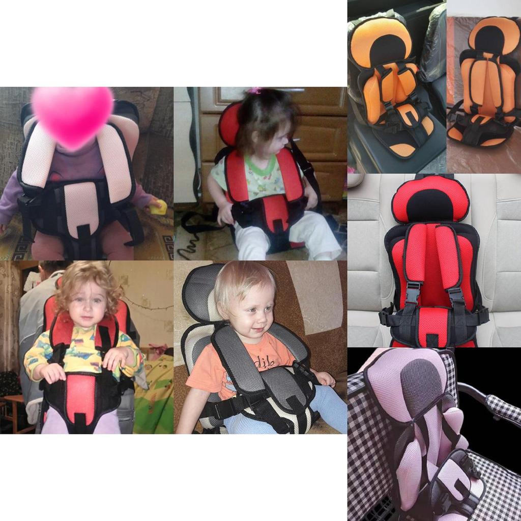 Comfortable Baby Tricycle Seat Cushion For Kids 0-12 Years Portable Design