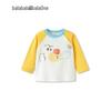Balabala Kids' Pure Cotton Long Sleeve T-Shirt