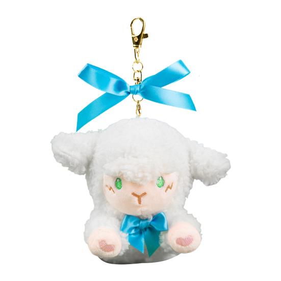 Sheep Plush Toy Mouth with Magnet Soft Lovely Kissing Lamb Plushies Decoration White/Black Sheep Doll Key Ring Bag Hanging Ornament Couple Gift