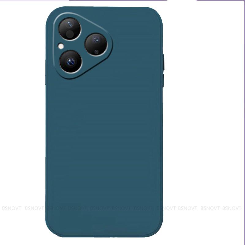 For Huawei Pura 80 Case CoverHuawei Pura 80 Capas Shockproof Phone Bumper Soft Original Liquid Silicone Fundas Huawei Pura 80